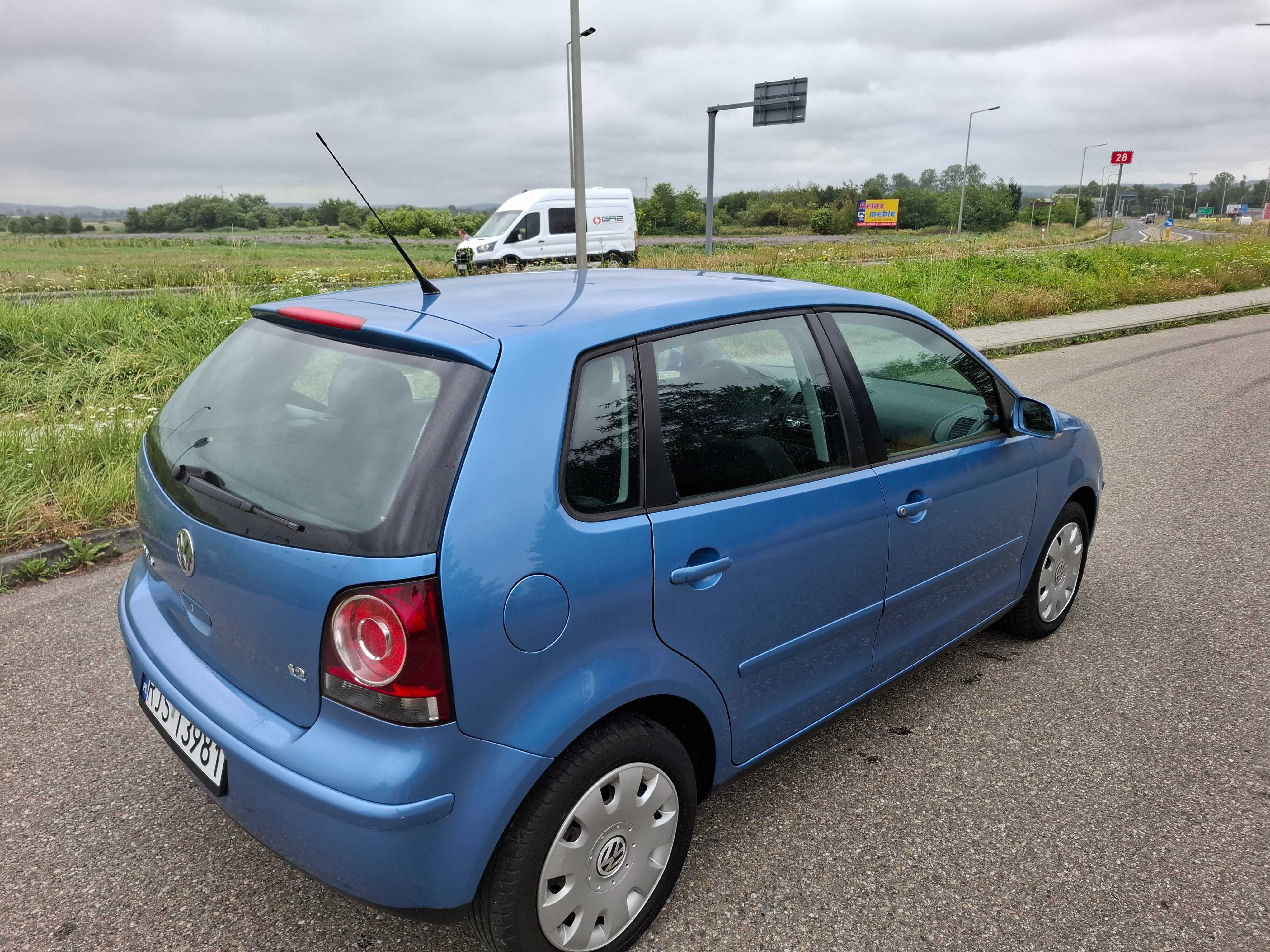 Volkswagen Polo LIFT 1.2 Benzyna 2005r Klima Org Lakier Nowe Sprzęgło!