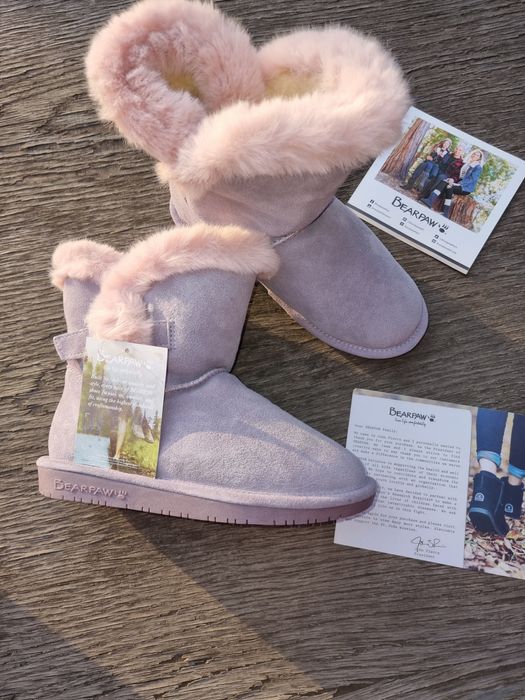зимние угги Bearpaw ,натуральна замша Оригинал