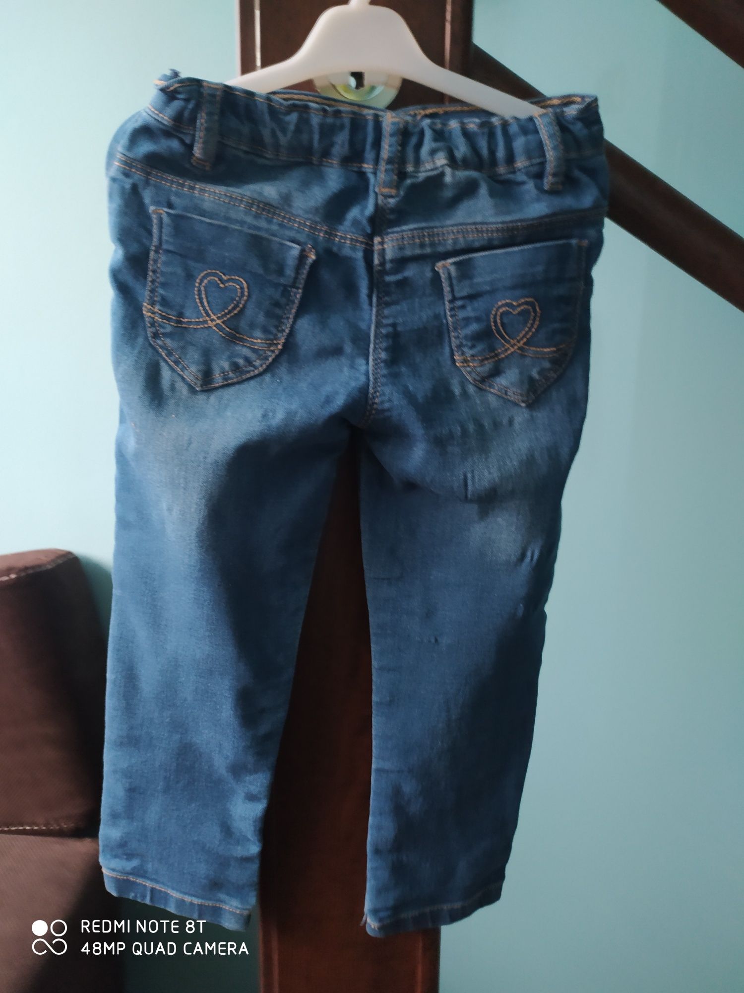 Spodnie dżinsy jeansy