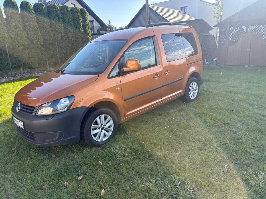 VW Caddy life automat DSG tdi Klima hak 2014 rok