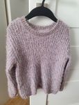 Sweterek puchaty 110/116 H&M