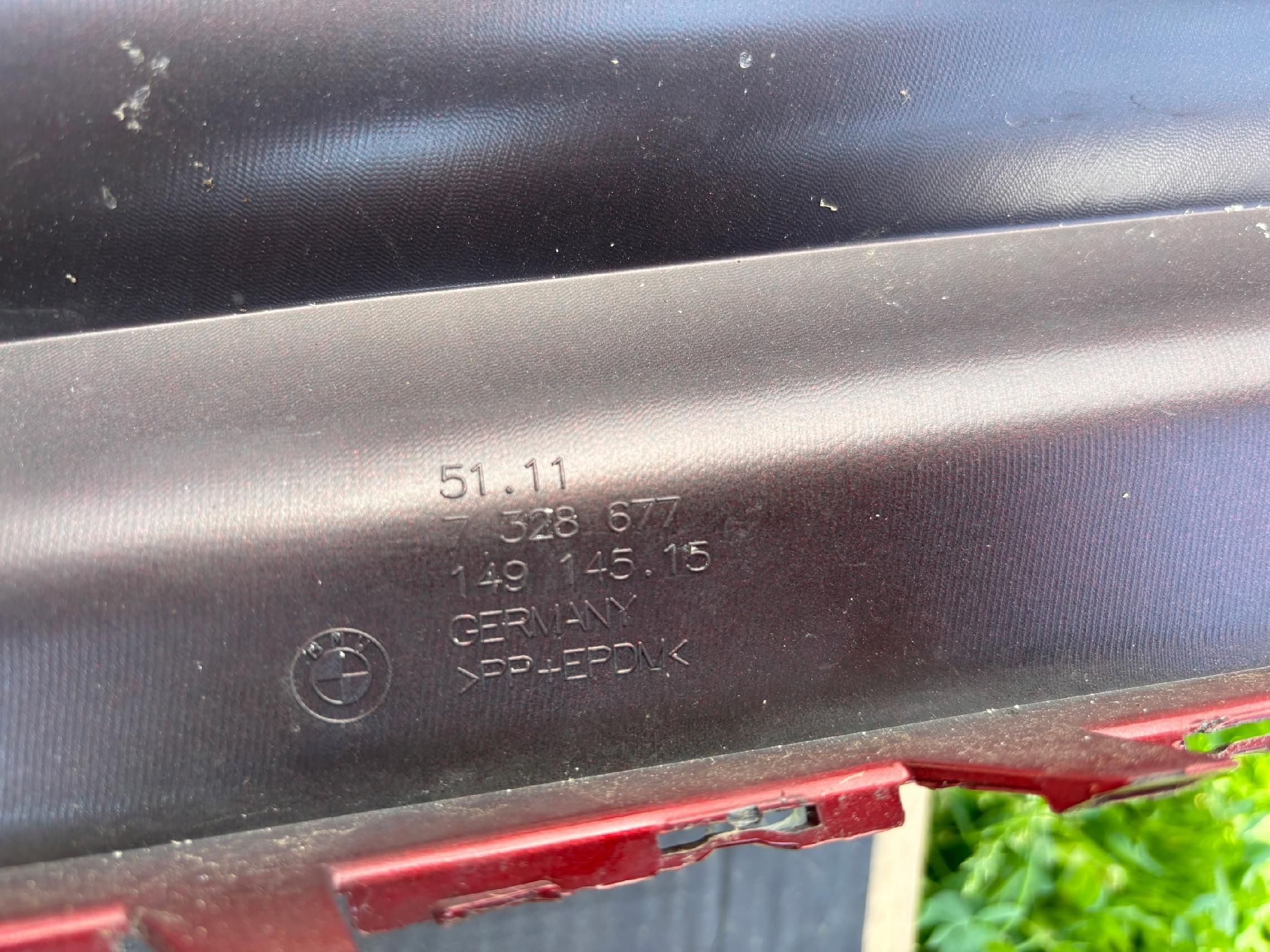 BMW 2 F45 F46 zderzak przedni przód skorupa zderzaka