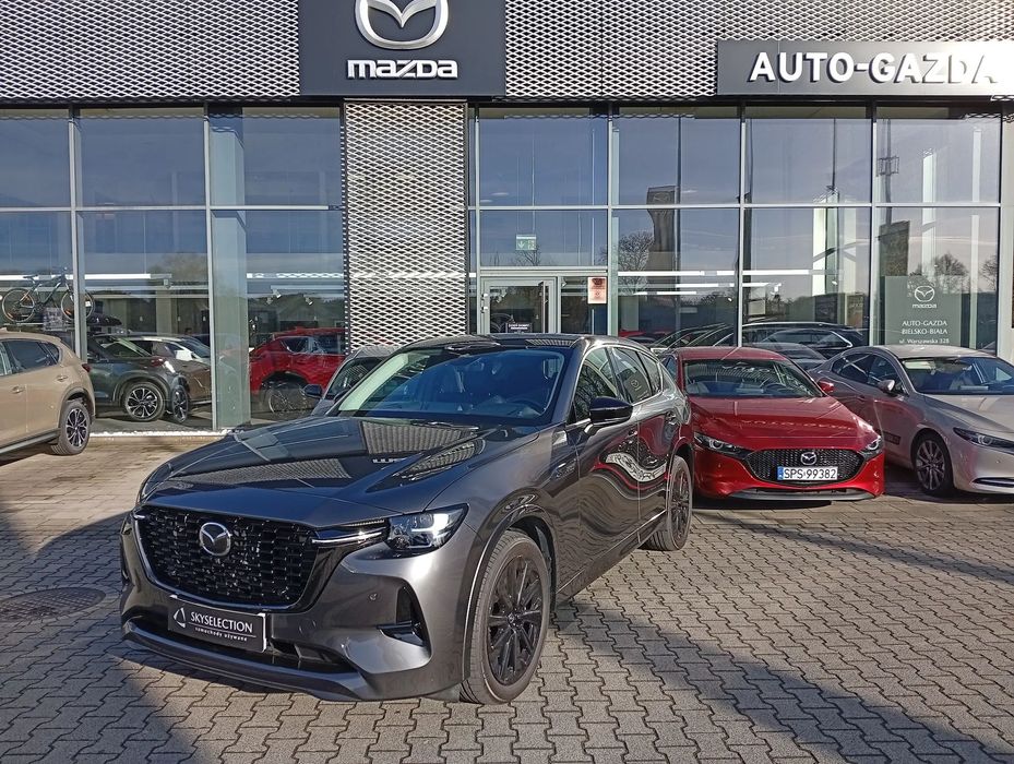 Mazda CX-60 2.5L 327KM 4x4 PHEV Homura (Comfort+Conv&Sound+Driver+Dach) FV23%