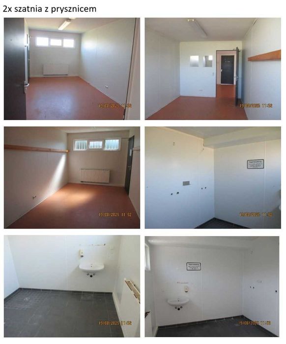 Kontener biurowy usługowy socjalny mieszkalny zestaw budynek modułowy