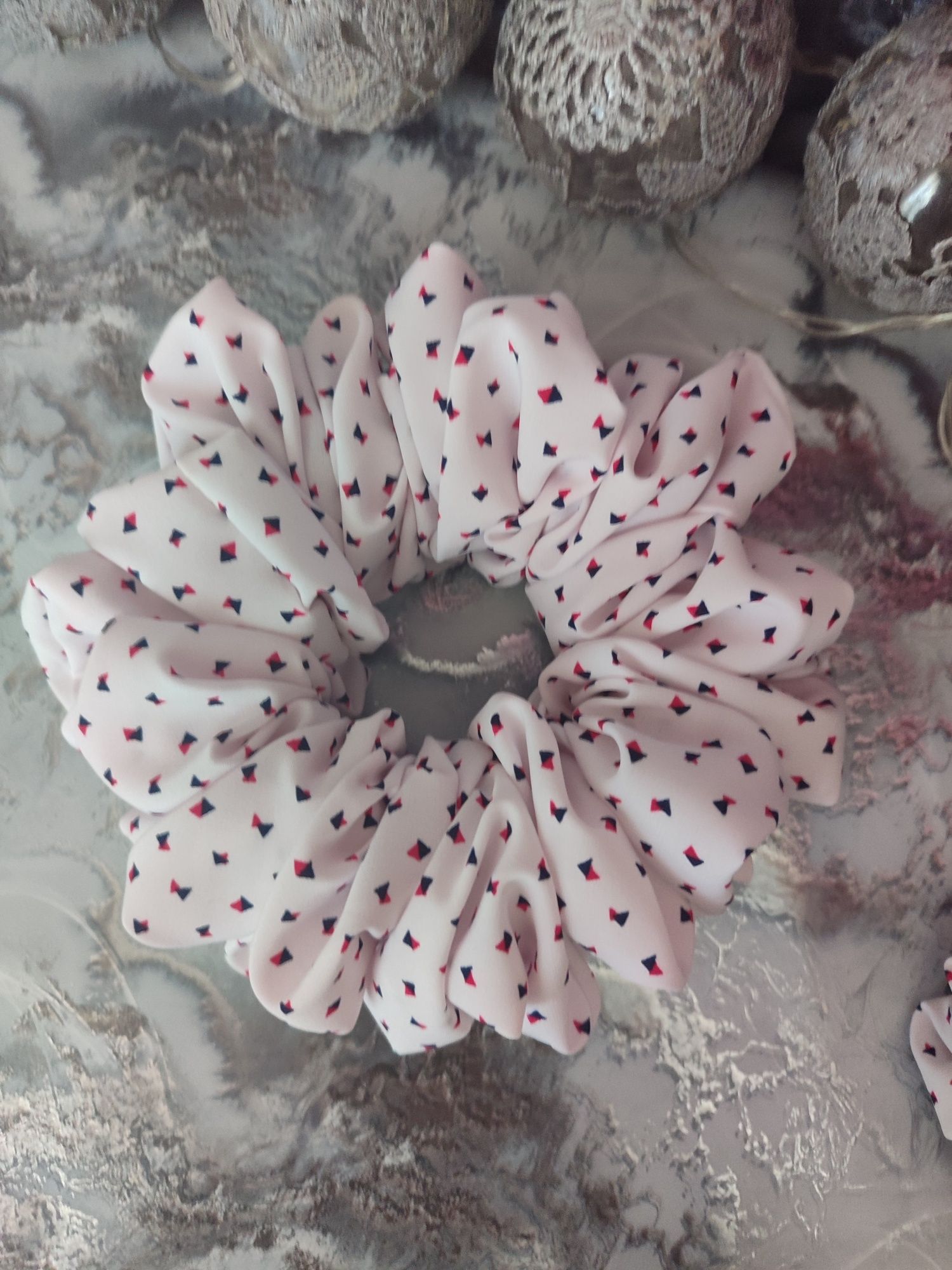 Scrunchie do włosów rozm XL Silk