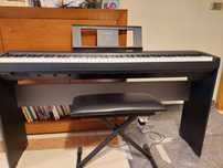 Piano Digital Yamaha  P-45 B, Preto,  88 teclas