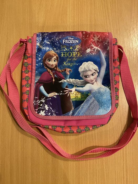 Torebka listonoszka dla dziewczynki. Elsa i Anna - Frozen/Kraina Lodu