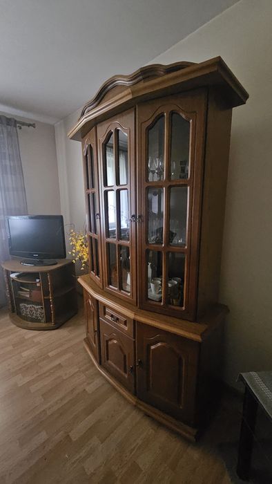 Komplet mebli witryna, szafka RTV