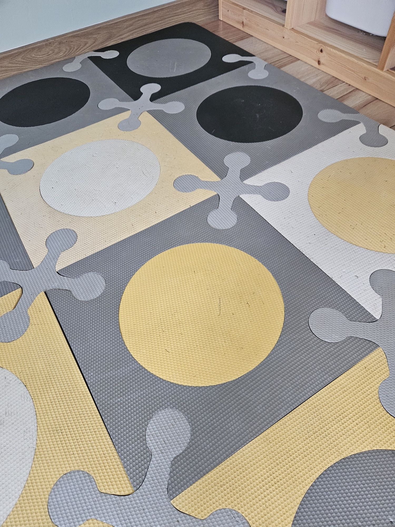 Mata piankowa SKIPHOP playspot floor Grey Gold