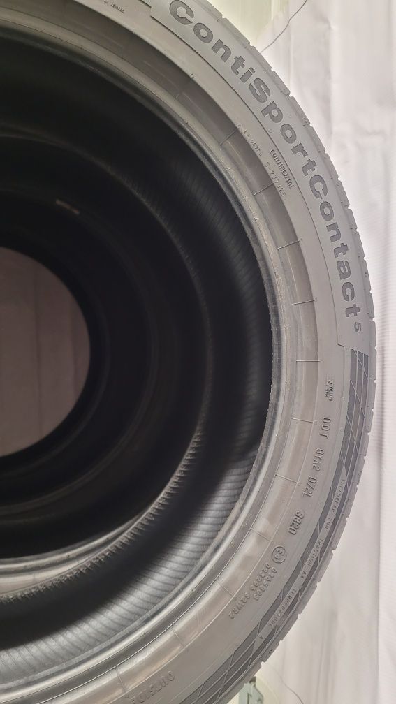 Opony CONTINENTAL 245/45R19 ContiSportContact 5. 2020r. 5-6mm LATO