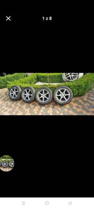 Sprzedam opony z felgami 205 55 r16