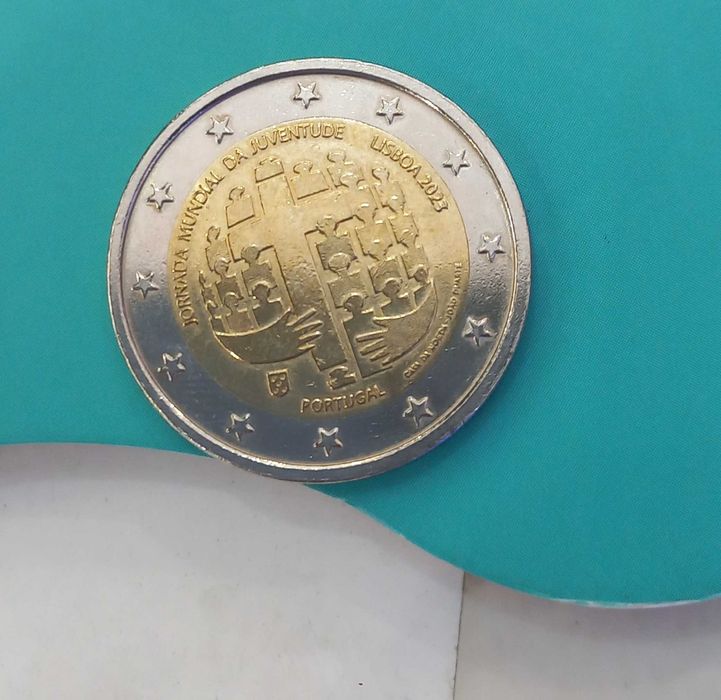 Moeda de 2 euros JM Juventude