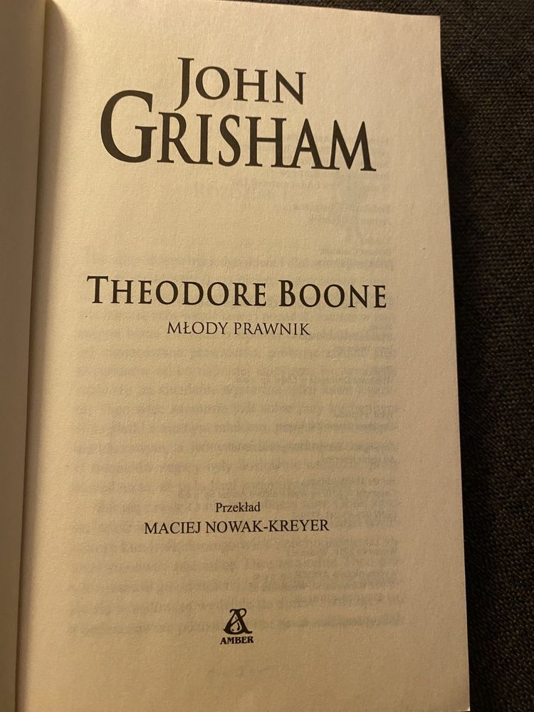 Theodore Boone młody prawnik - John Grisham
