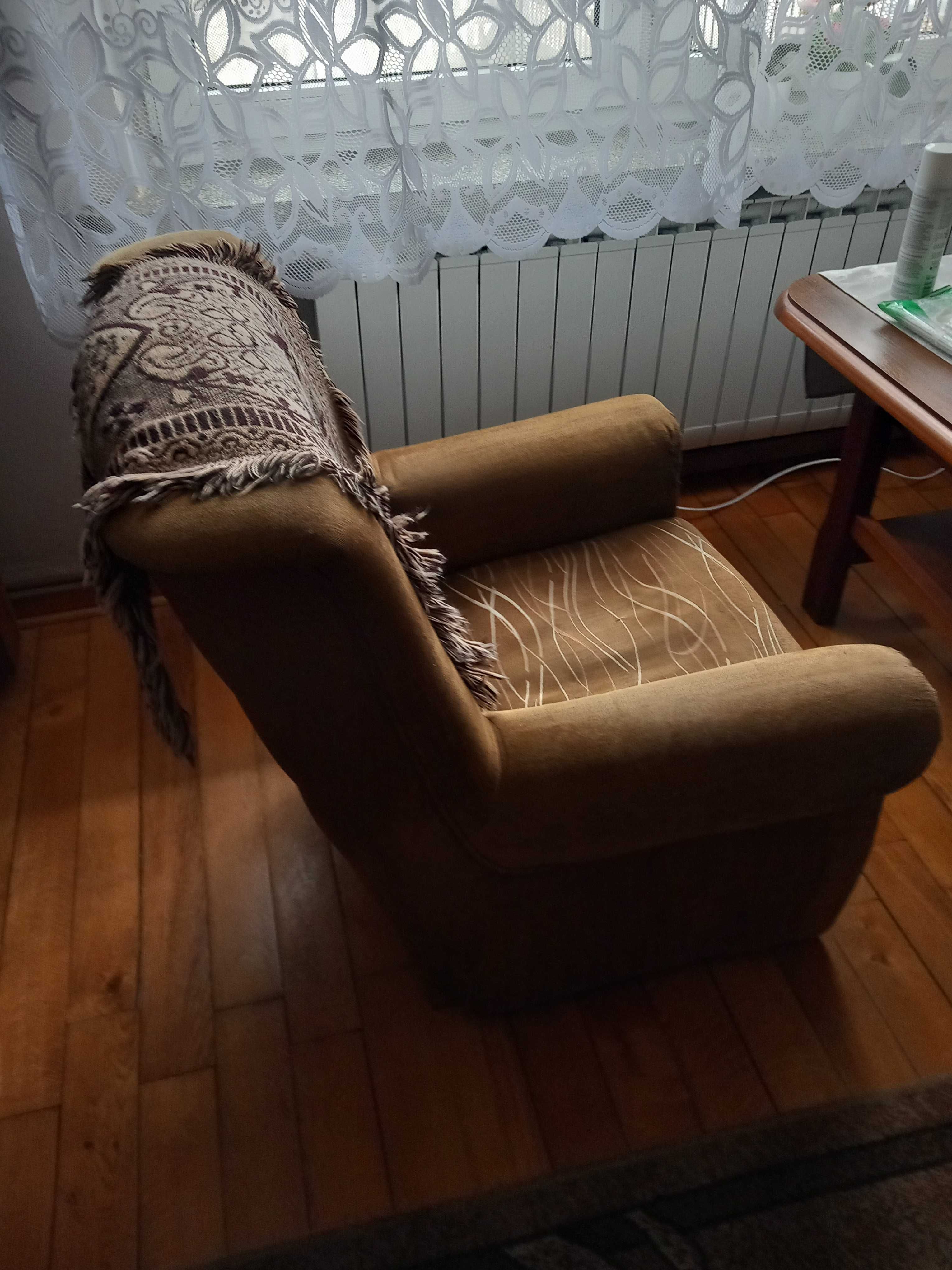 Wersalka z fotelem