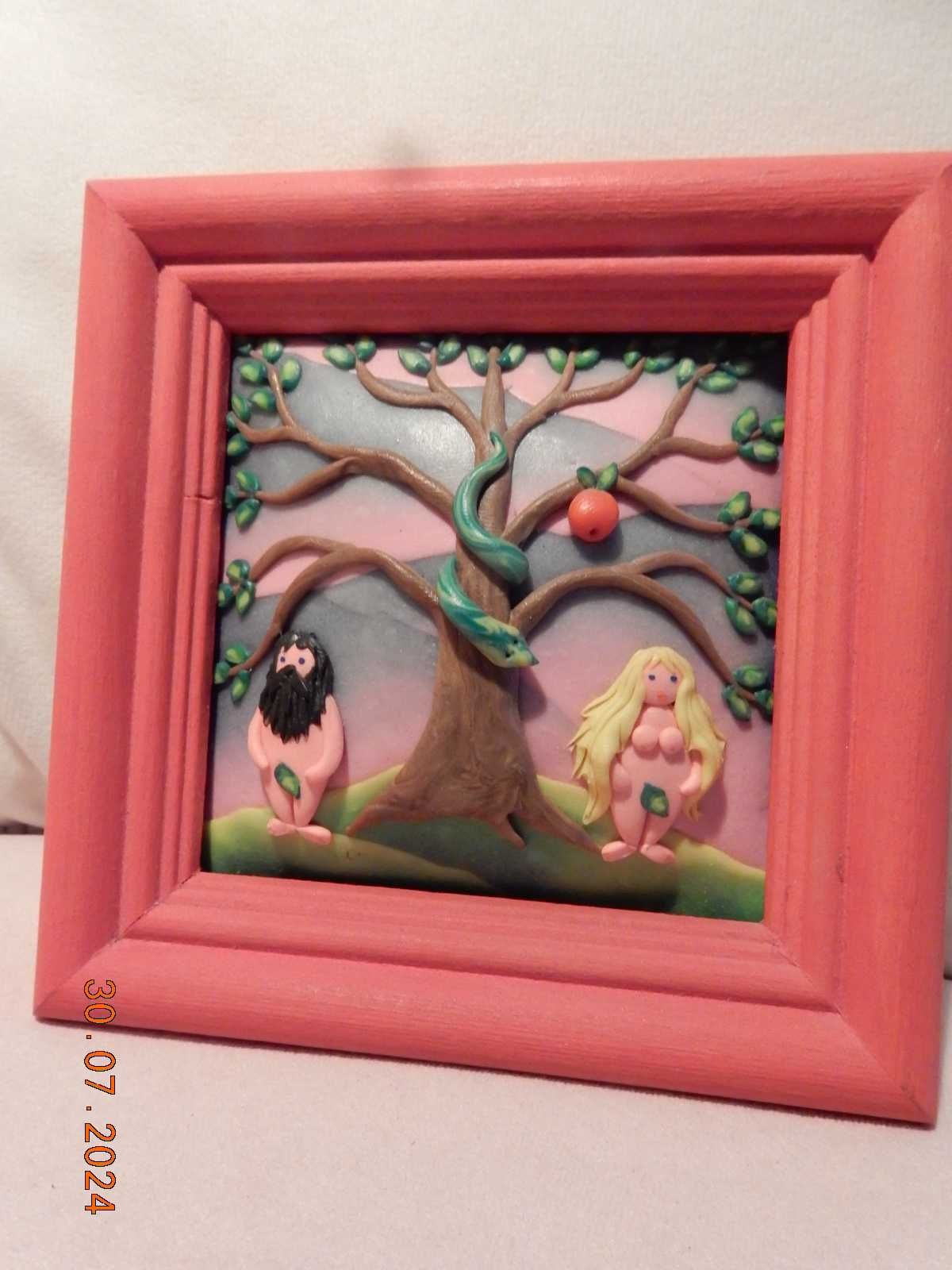 obrazek 3d Aam i Ewa