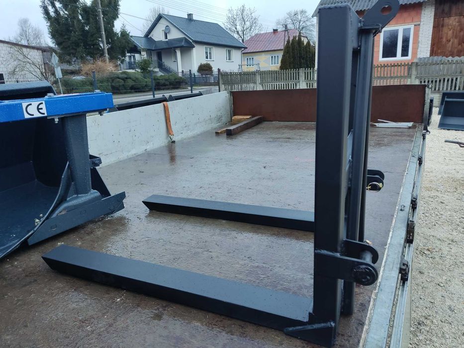 Widły do palet#paleciak mocowanie na tył ciągnika solidne Transport