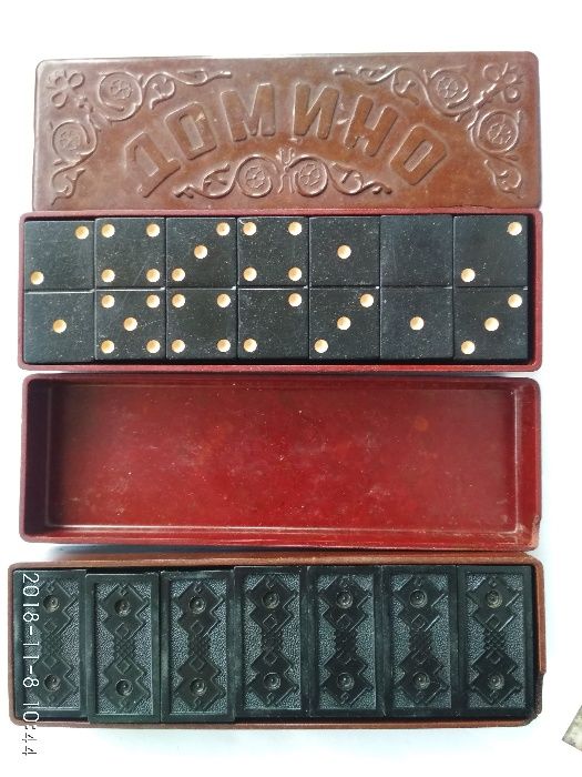 Домино рєтро из 60-х годов СССР, КЕМЕРОВО, размер класика толщина- 6 м