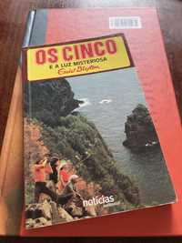 Livro Os Cinco e a Luz Misteriosa