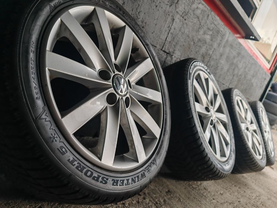 Jantes 17 5x112 com pneus!