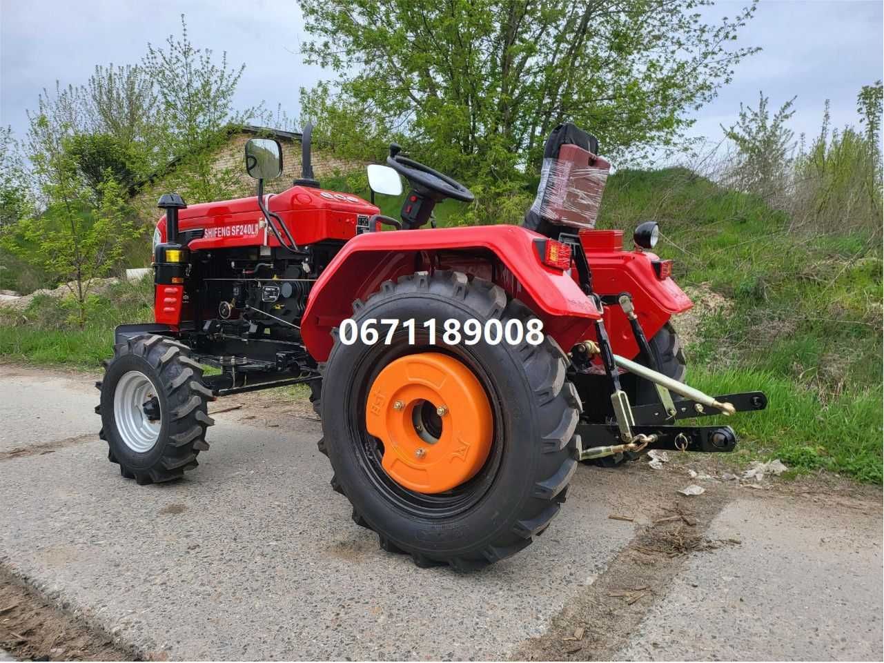 Мінітрактор SHIFENG 240 LR нова гідравліка з циліндром Шіфенг доставка