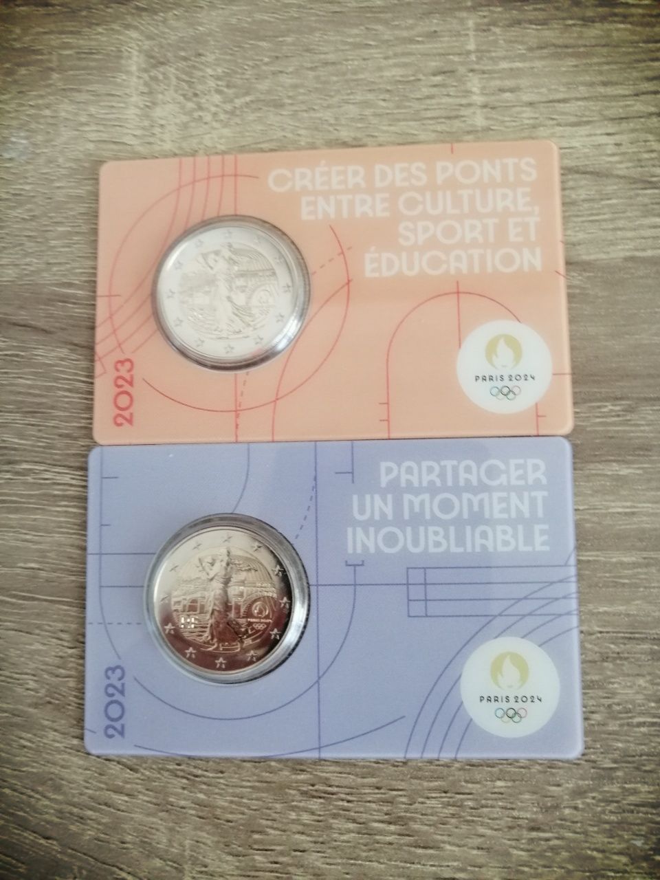 2 euro Paryż 2024 Olimpiada