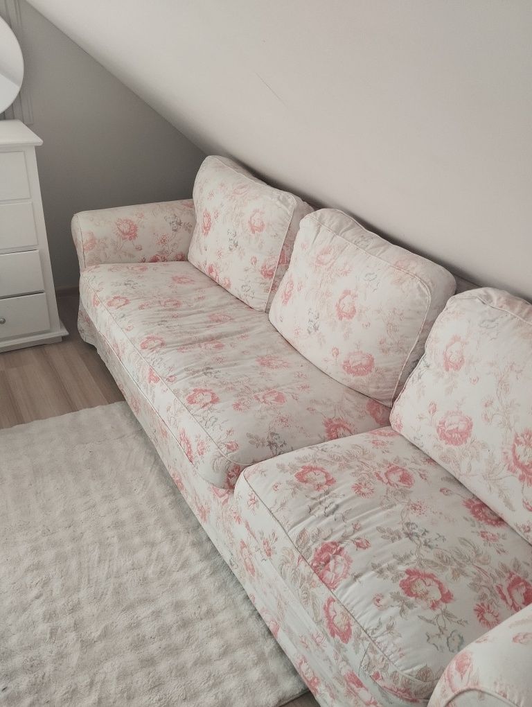 Sofa Ikea Ektorp 3-os. nierozkładana + podnóżek