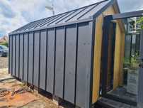Sauna 2x4 z piecem elektrycznym lub tradycyjnym od ręki