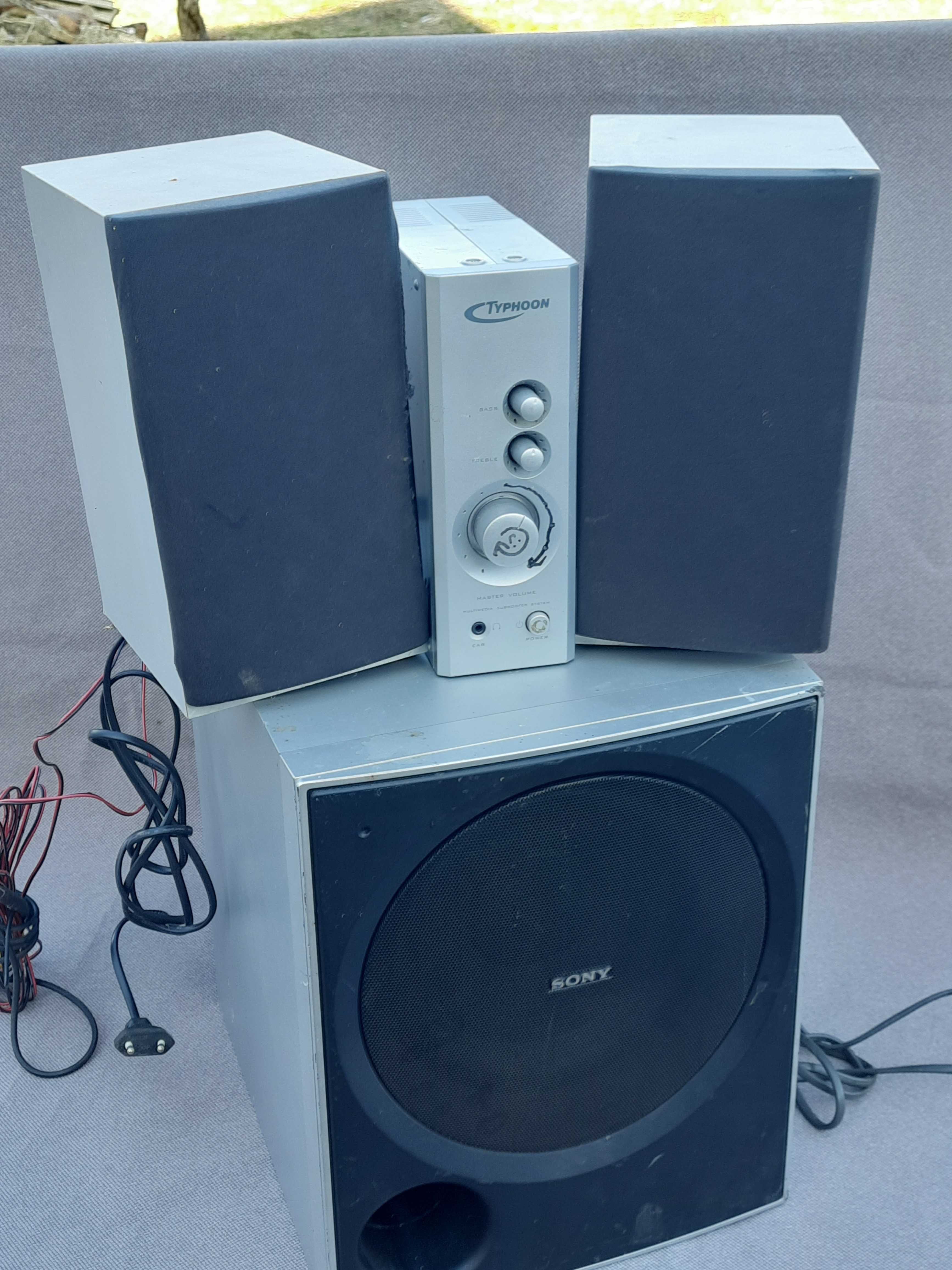 Саббуфер Sony SA-WP780/активный 80W./усилитель/колонки