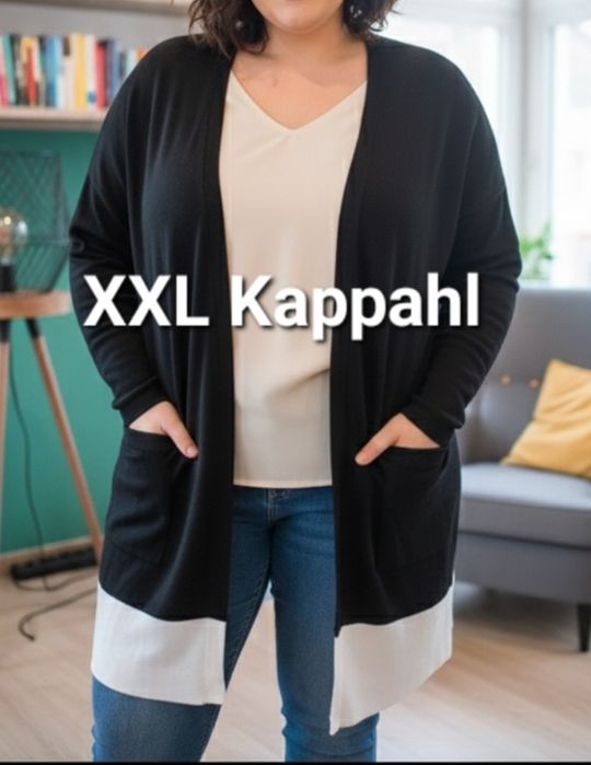 Duży kardigan plus size Kappahl XLNT rozmiar 46 lub 48 a z metki 44