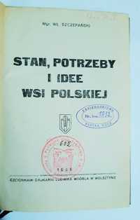 Stan potrzeby i idee wsi polskiej Szczepański