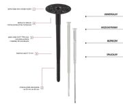 Kołki EJOT TRIO FI 10 20cm ponad 500 sztuk