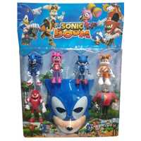 Pack 6 Figuras – 12cm / Máscara – SONIC