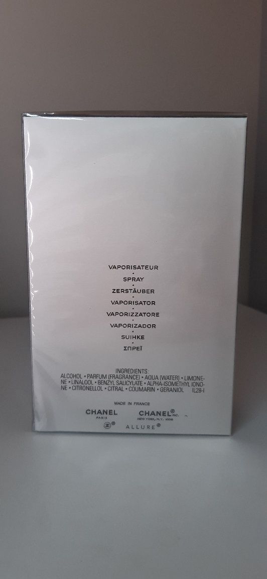 Chanel Allure Homme Sport 100 ml edt.  Oryginał