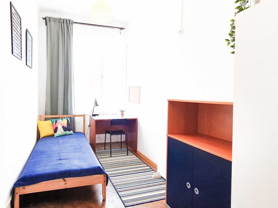 Pokój pl. Inwalidów Królewska AGH UKEN UJ Lea Krowodrza balkon