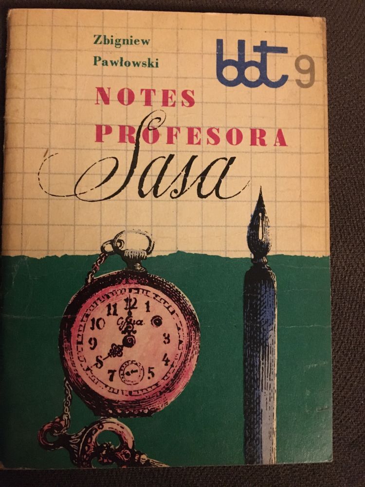 Notes profesora Sasa. Biblioteka błękitnych tarcz.