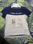 T-shirt 3-pak C&A nowy r. 74