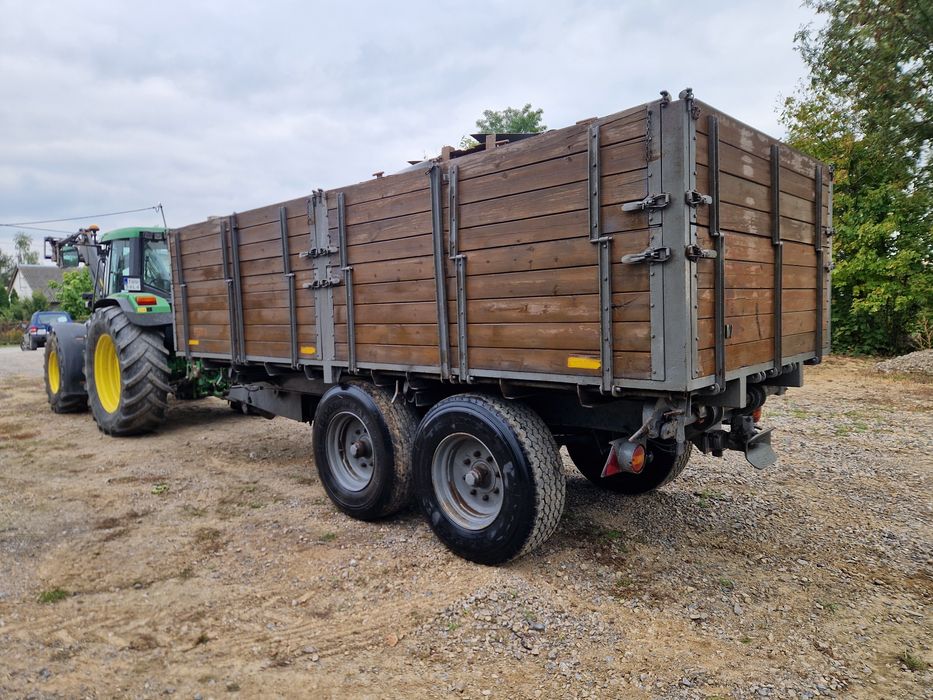 Tandem Scan TIP 3 stronny wywrot 10-14 ton Resor trzystronny kilka
