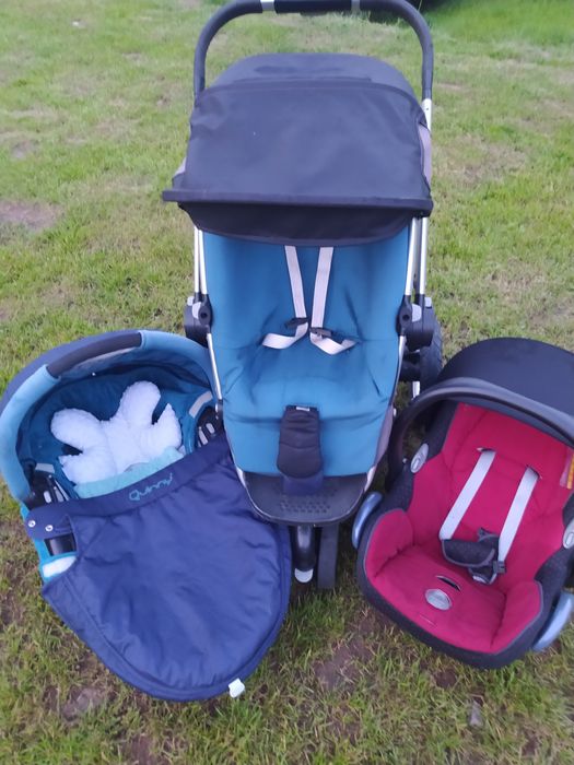 Wózek 3w1 łatwo się składa