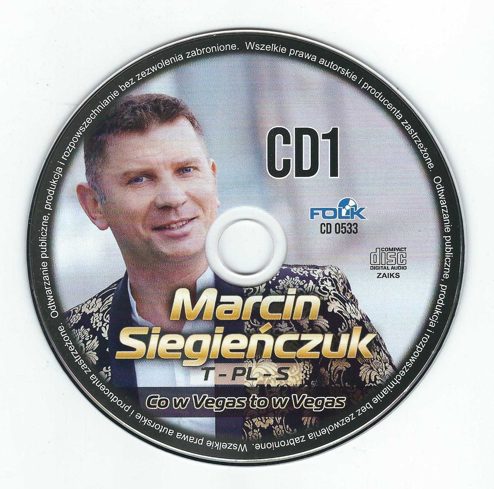 2 CD Marcin Siegieńczuk (T-PL-S) - Co w Vegas to w Vegas (2023)Digipak