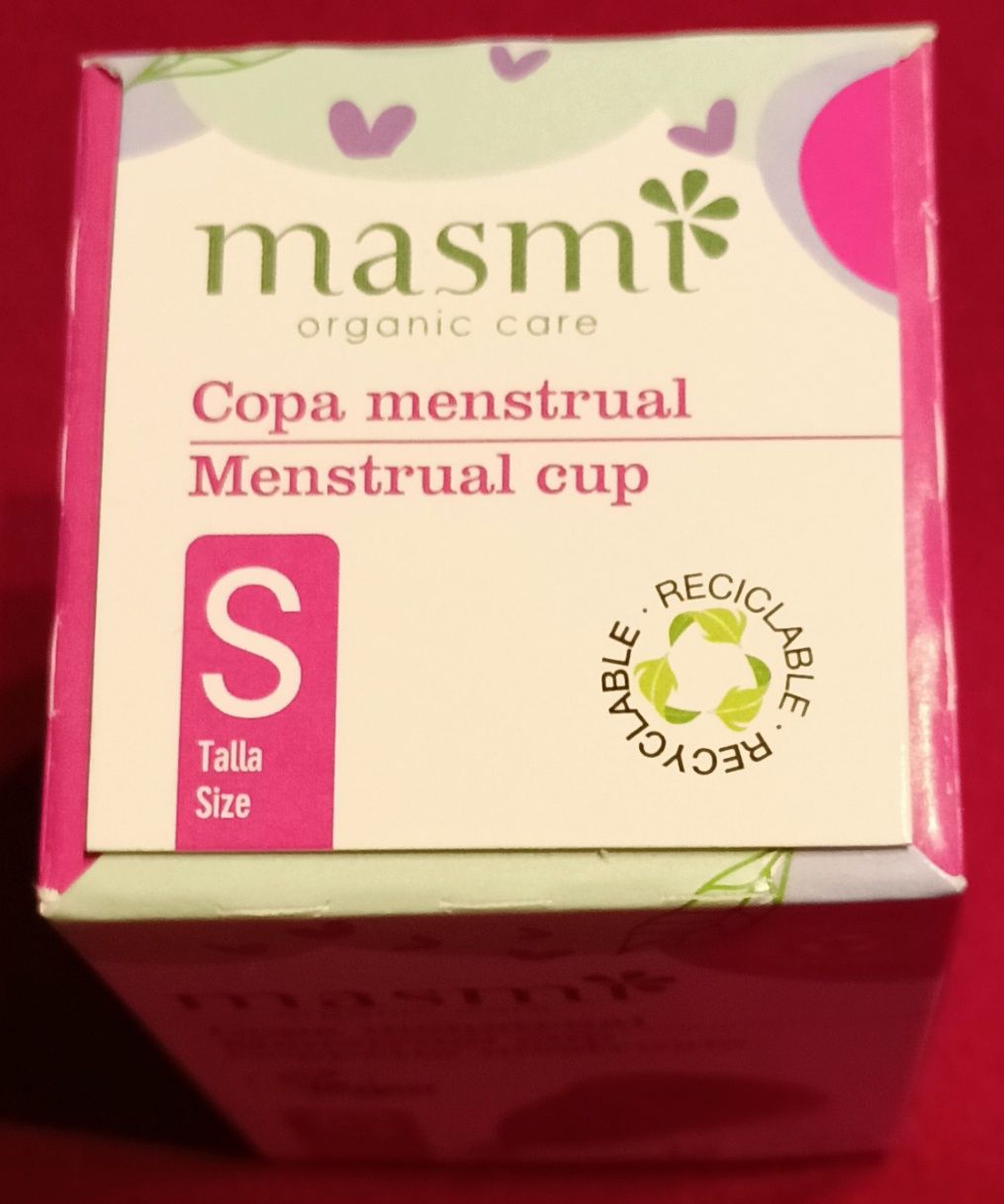 Kubeczek menstruacyjny, rozmiar S firmy Masmi