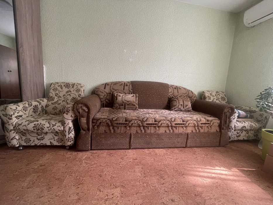 Диван, кресло, медель комплект: диван + 2 крісла