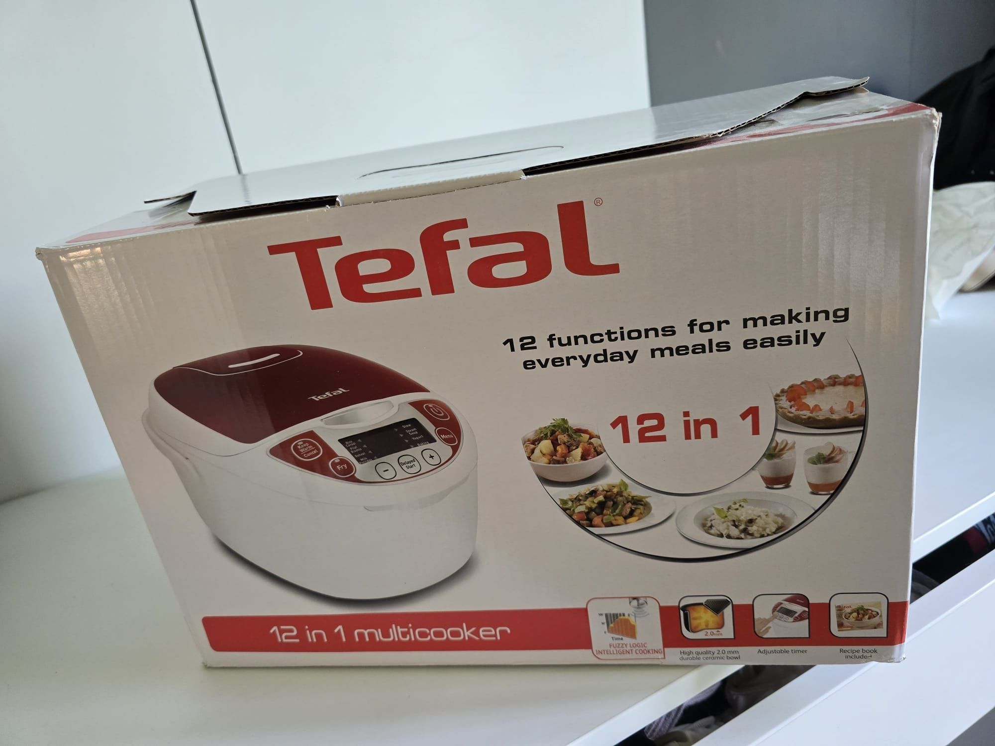 Tefal nowe urządzenie wielofunkcyjne,multicooker fuzzy led RK705138