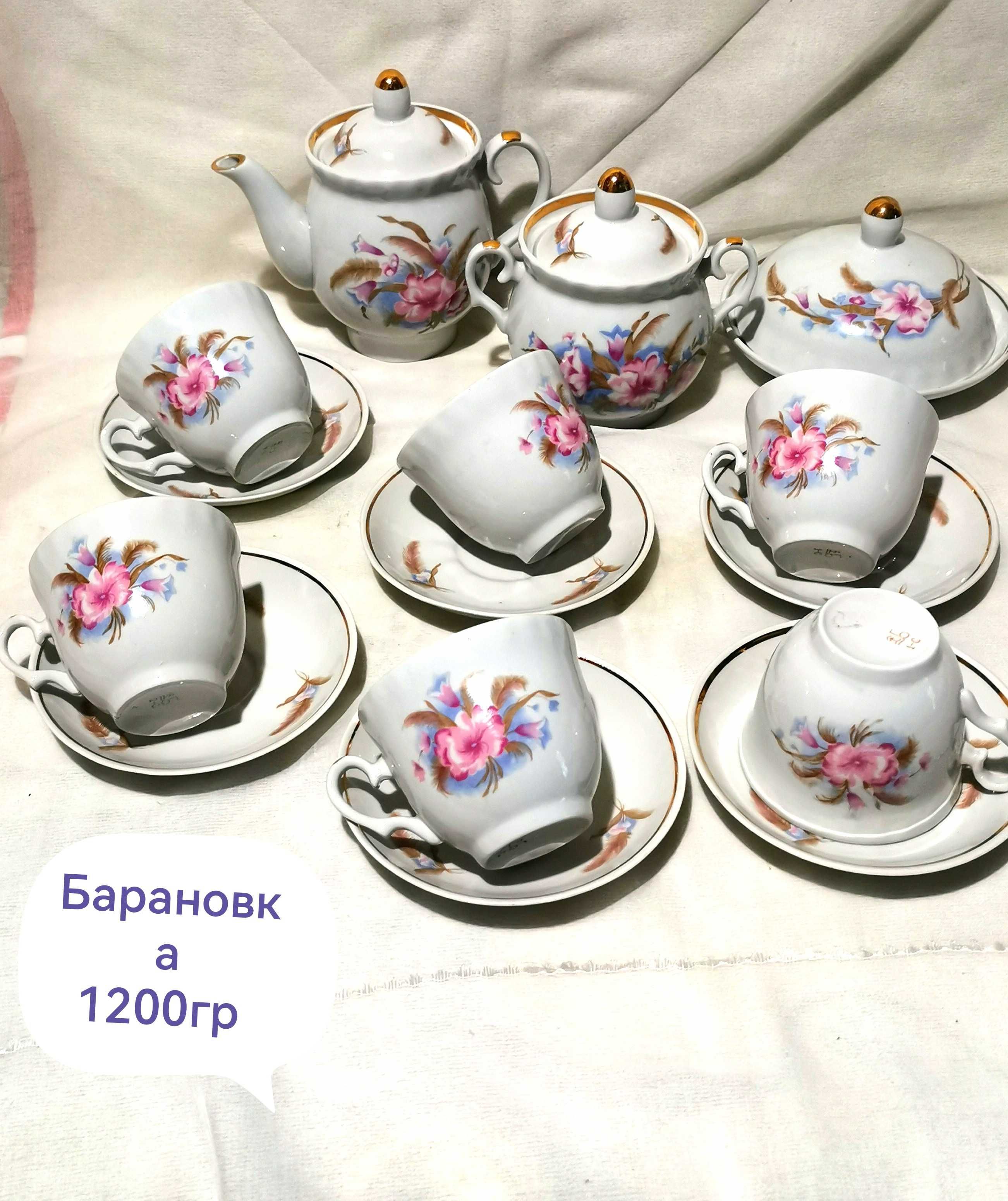 Сервизы СССР разные.