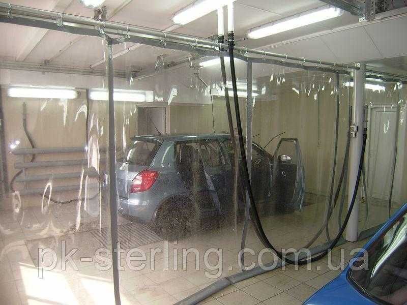 Штори для автомийок,сервісів,СТО, фарбувальних цехів,завіси тент з ПВХ