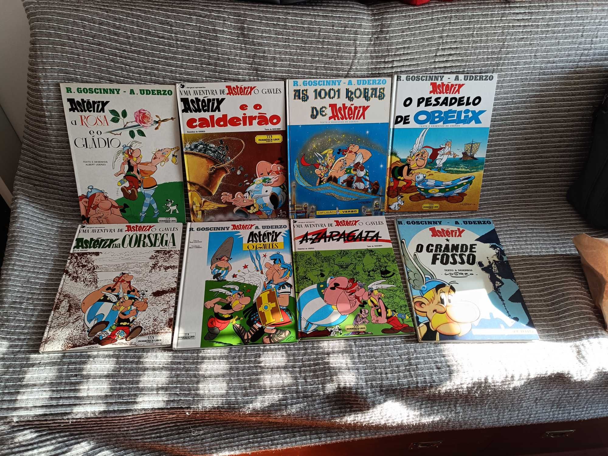 Livros coleção Asterix