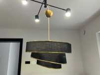 Lampa sufitowa WESTWING  do pokoju czarna