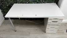 Mesa secretaria ikea linnmon 150x75