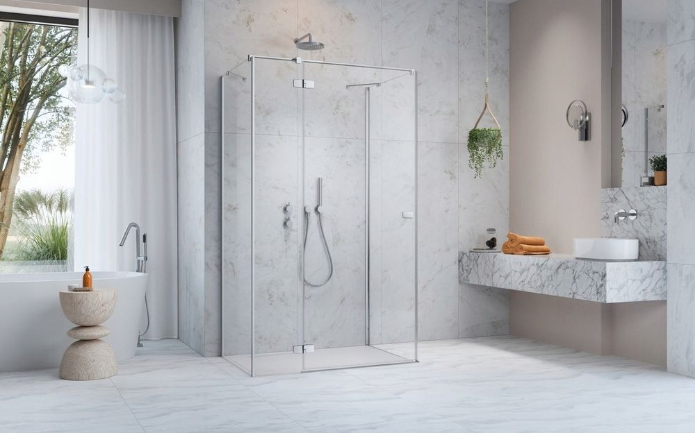 OKAZJA / Kabina prysznicowa Fuenta KDJ+S 80x80x80  Chrom RADAWAY