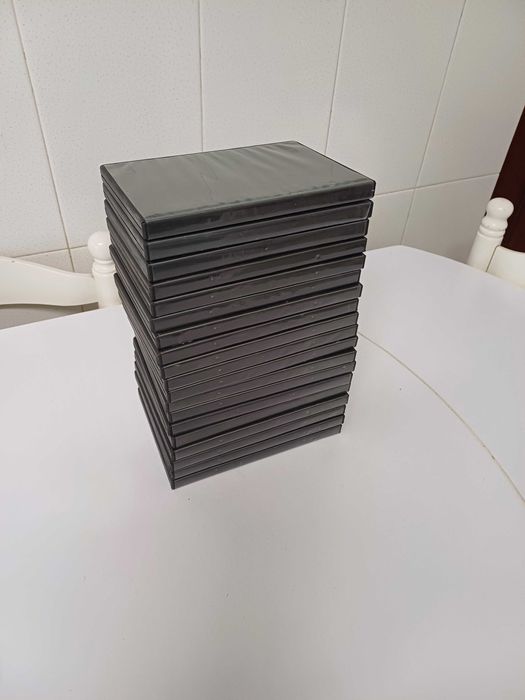 Caixas para DVD's 20 unidades
