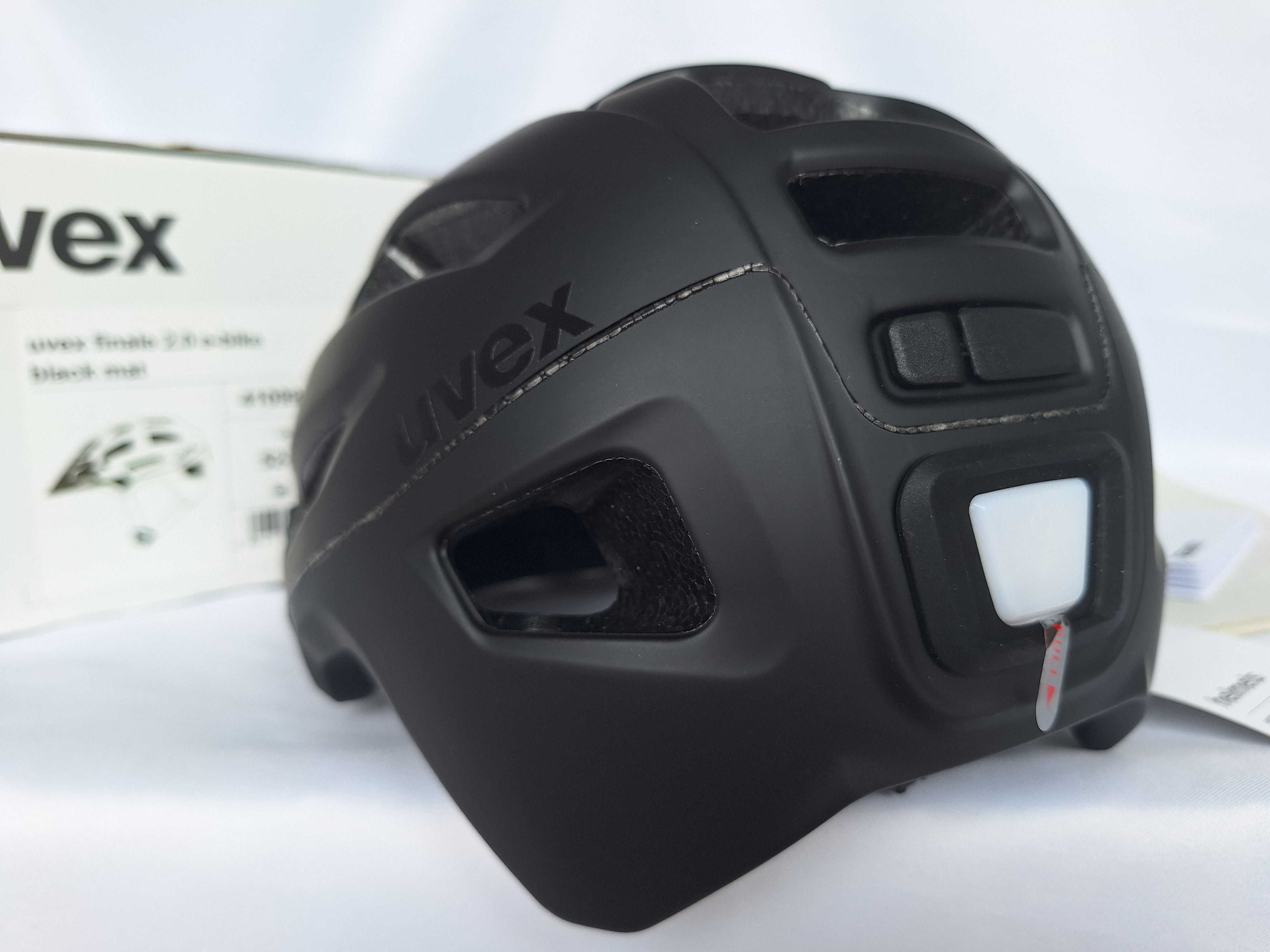 Kask rowerowy Uvex Finale 2.0 E-Bike Black Mat M 52-57cm LED